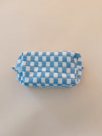 Checker Cosmetic Bag - 2 Colors