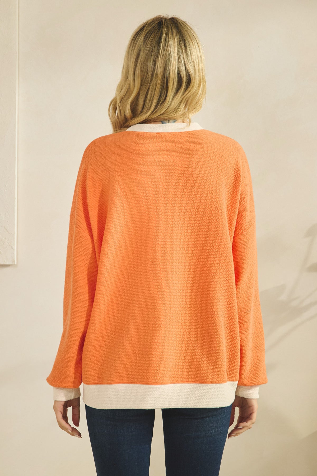 Tennessee Cloudy Knit Ringer Top- 2 Colors!