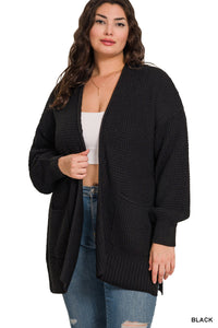 Waffle Cardigan- 10 Colors!