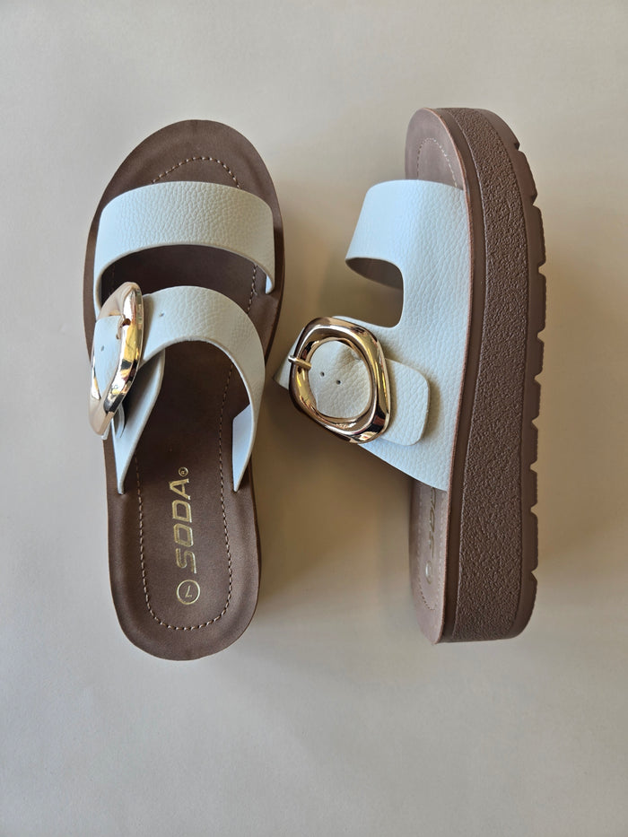 Shance Sandal Bone