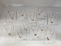 Initial Necklaces in Gold