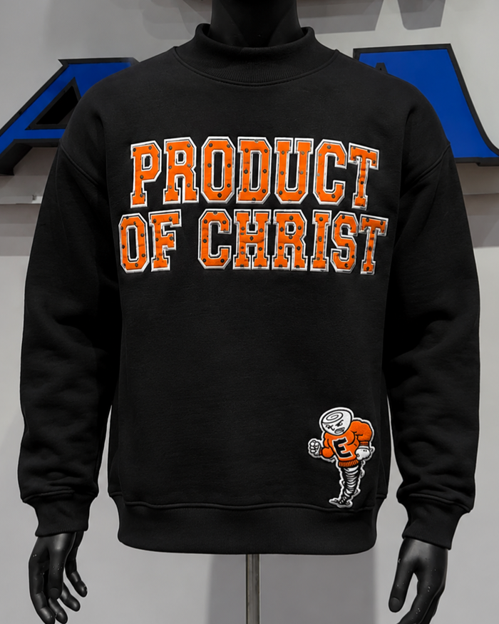 PRE-ORDER (Due in Store Aprox. 6-22-26) Product of Christ Elizabethton Mock Neck With Polka Dots