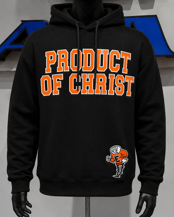 PRE-ORDER (Due in Store Aprox. 6-22-26) Product of Christ Elizabethton Hoodie