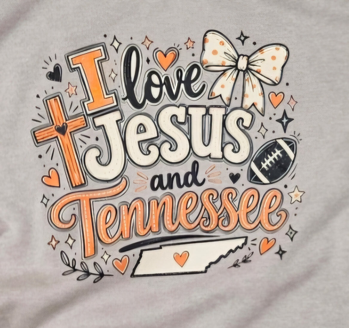Curvy I Love Jesus & Tennessee SS
