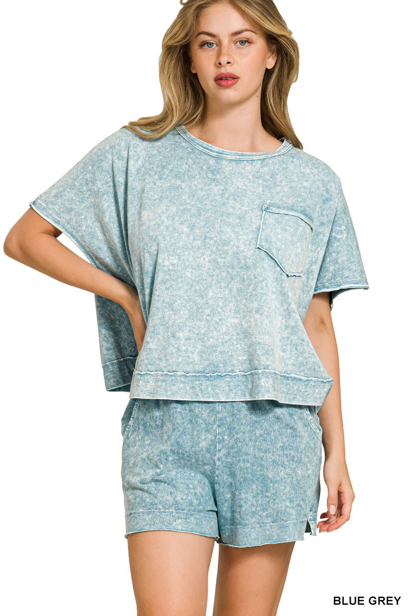 Boxy Fit Back Detail Set- 7 Colors!