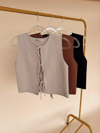 3 Tie Vest - 3 Colors