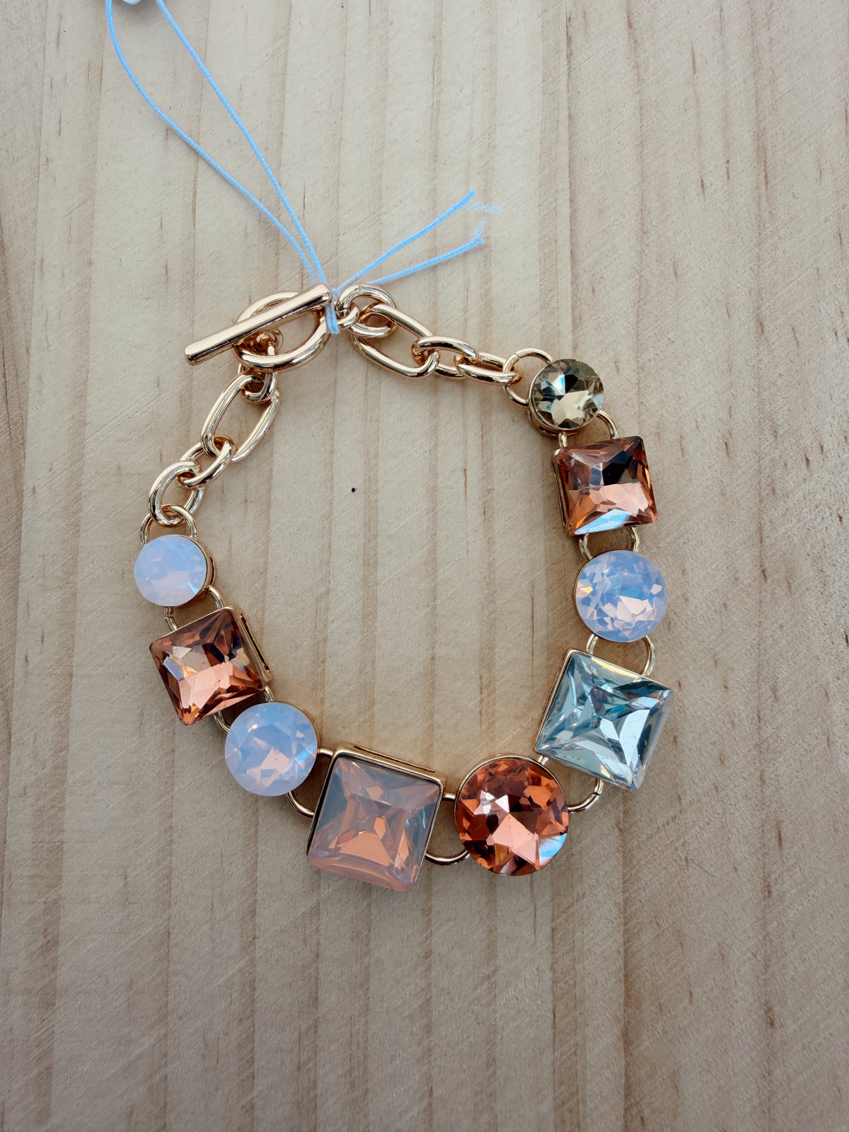 Link Toggle Bracelet Pastel