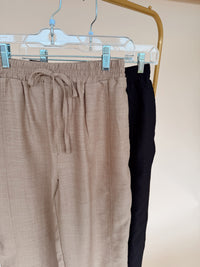 Elastic Waist Casual Pant