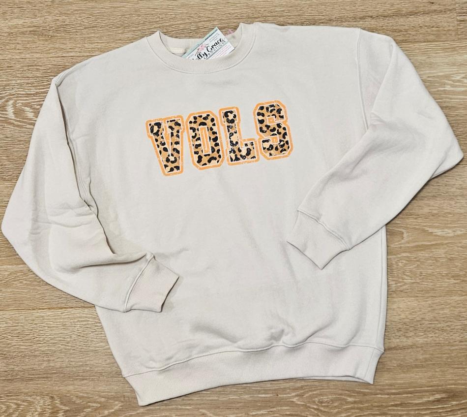 VOLS Leopard Pullover