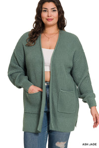 Waffle Cardigan- 10 Colors!