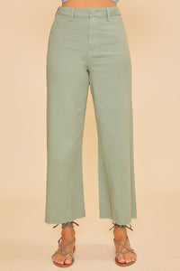 Stretch Wide Leg Denim Jean - 10 Colors
