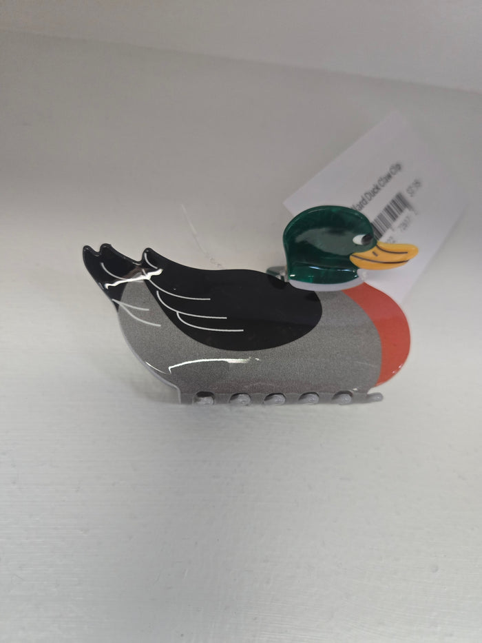 Mallard Duck Claw Clip