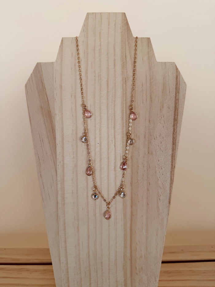 Multi Drop Pendant Necklace - 2 Colors!