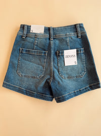 Double Button Shorts Md Wash