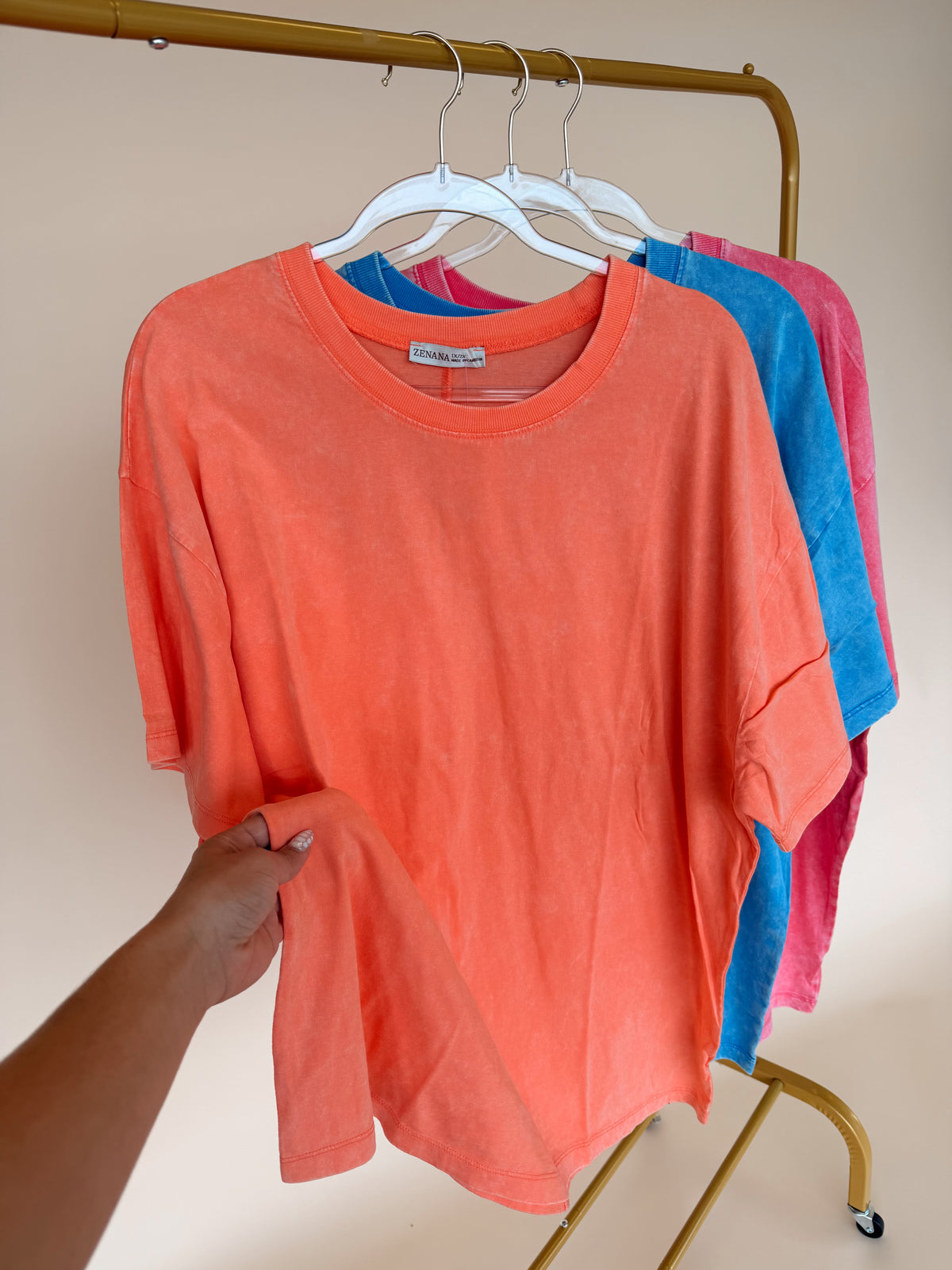 Curvy Light Weight Tee- 8 Colors!