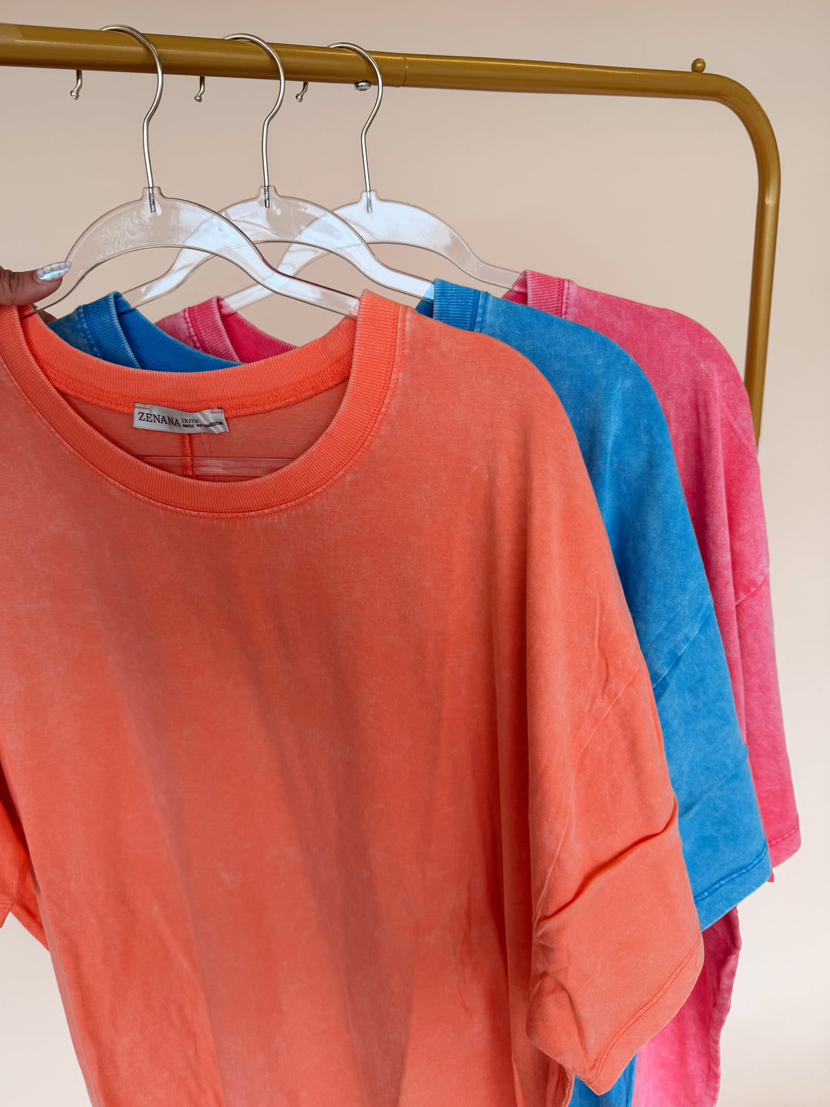Curvy Light Weight Tee- 8 Colors!
