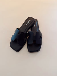 Knit Black Sandal