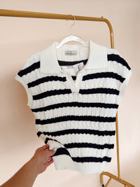 Collared Sweater - 4 Colors