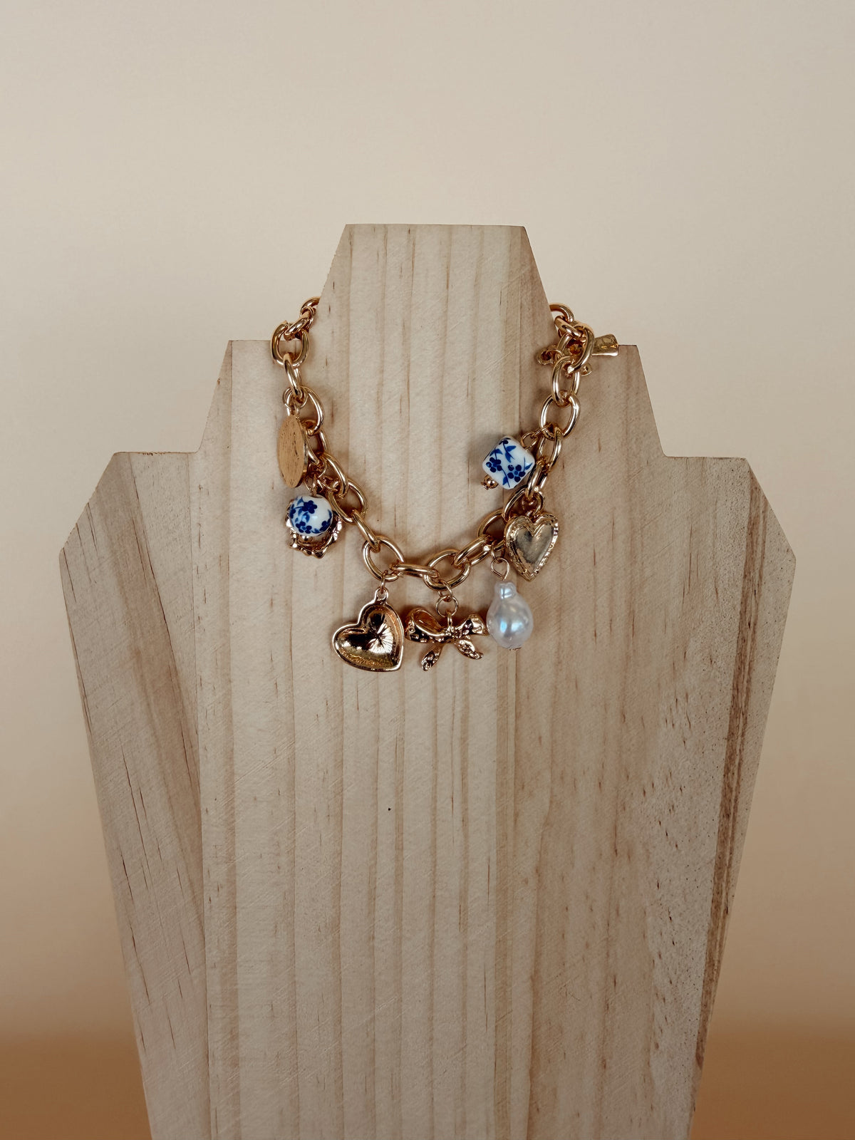 Ceramic Porcelain Charm Bracelet