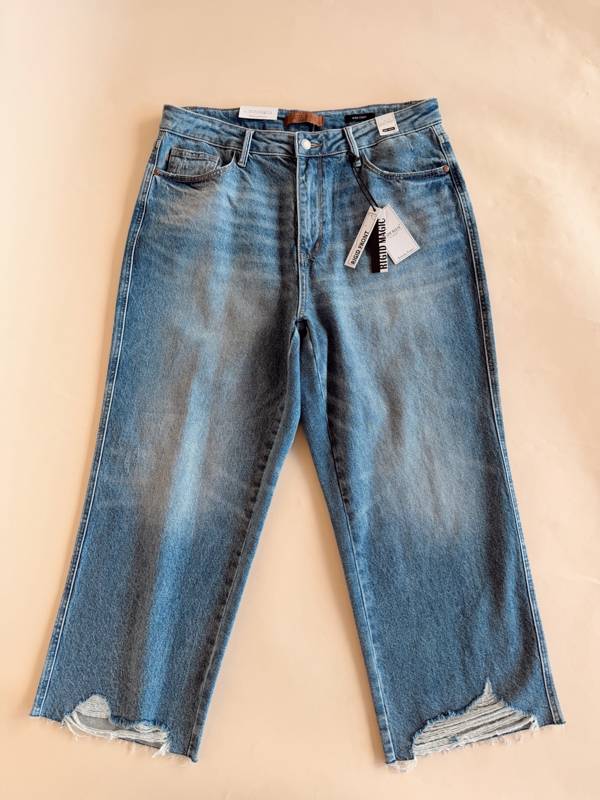 HW Rigid Magic Destroy Hem Crop Wide MD