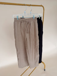 Elastic Waist Casual Pant