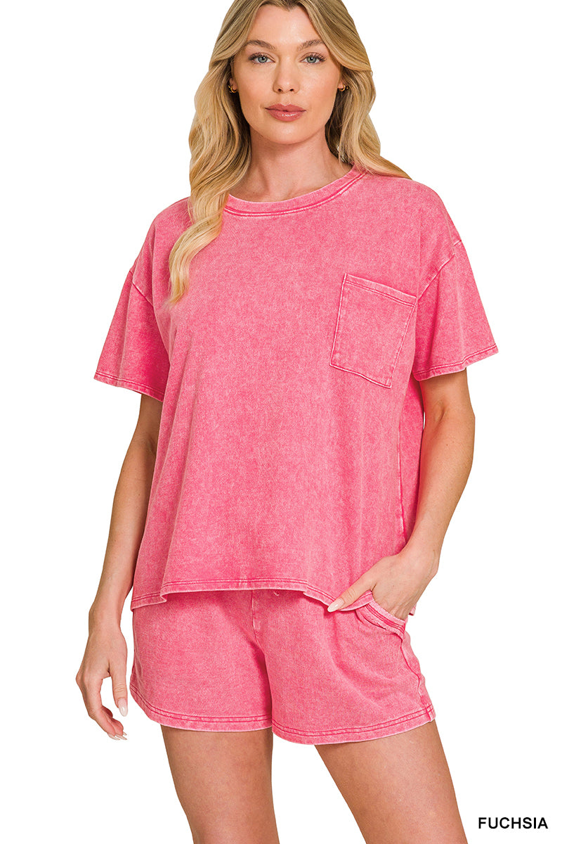 French Terry Short Set- 7 Colors!