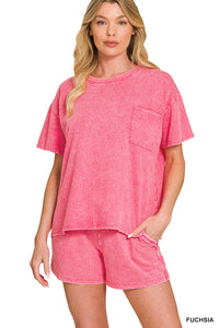 French Terry Short Set- 7 Colors!