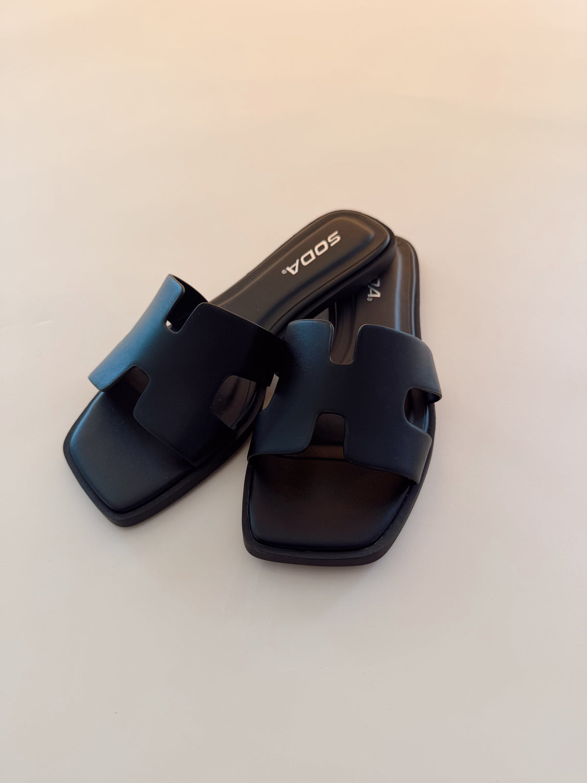 Knit Black Sandal
