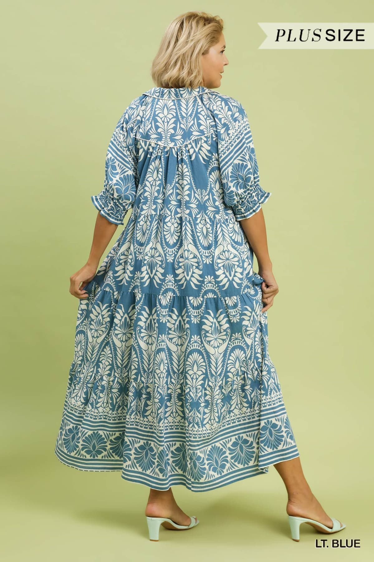 Curvy Print Maxi Dress - 2 Colors!