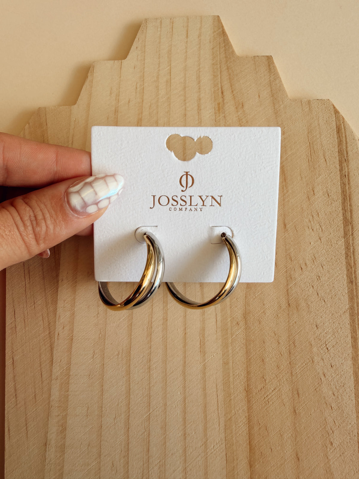 Two Tone Hoops