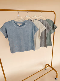 Boxy Knit Top - 4 Colors