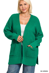 Waffle Cardigan- 10 Colors!