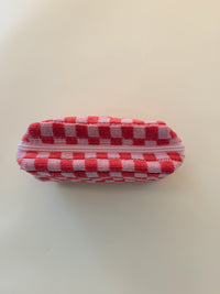 Checker Cosmetic Bag - 2 Colors