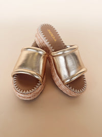 Monte Gold Sandal