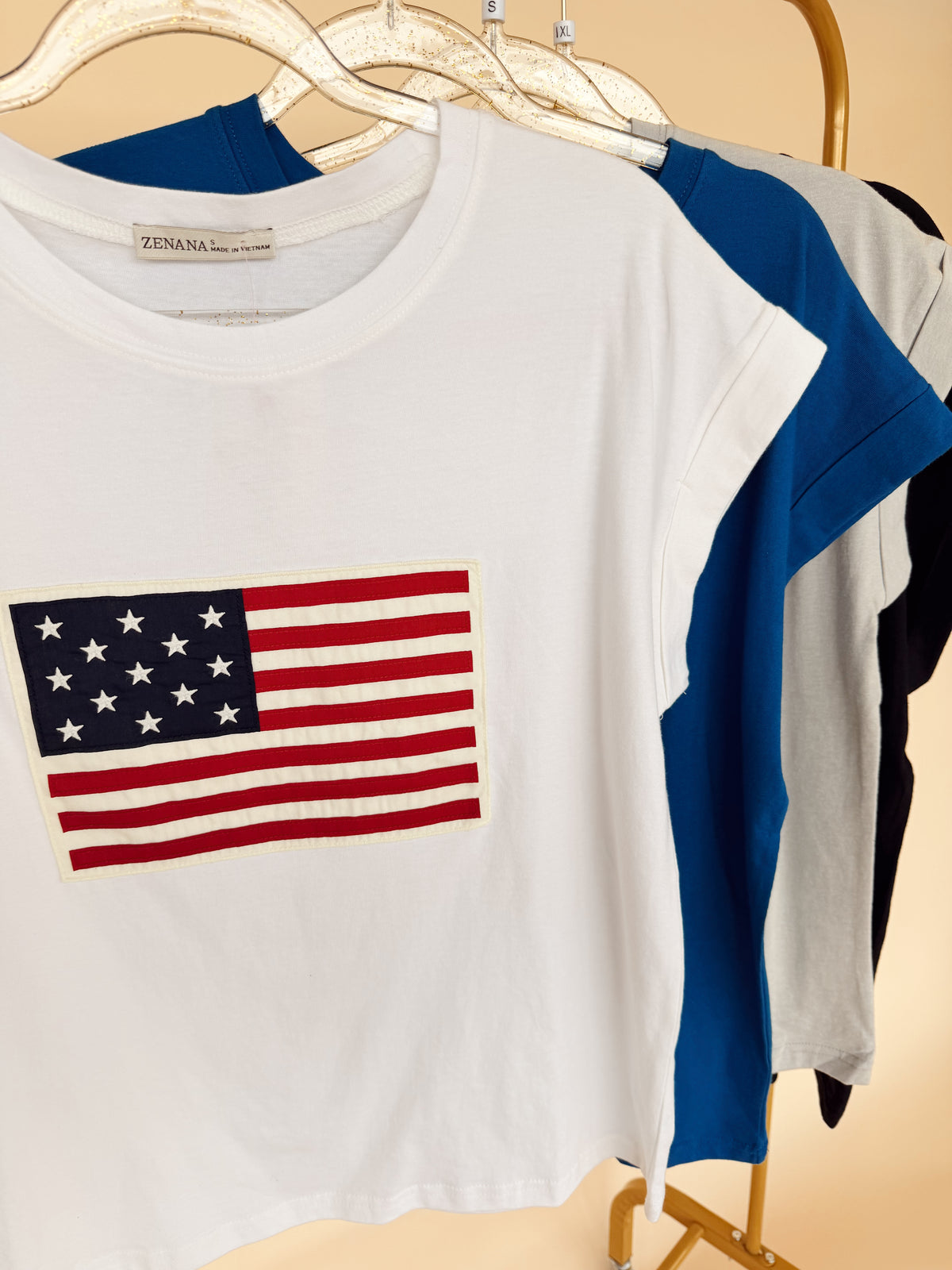 USA Flag Tee - 4 Colors!