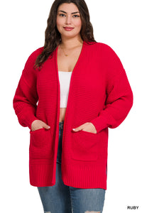 Waffle Cardigan- 10 Colors!