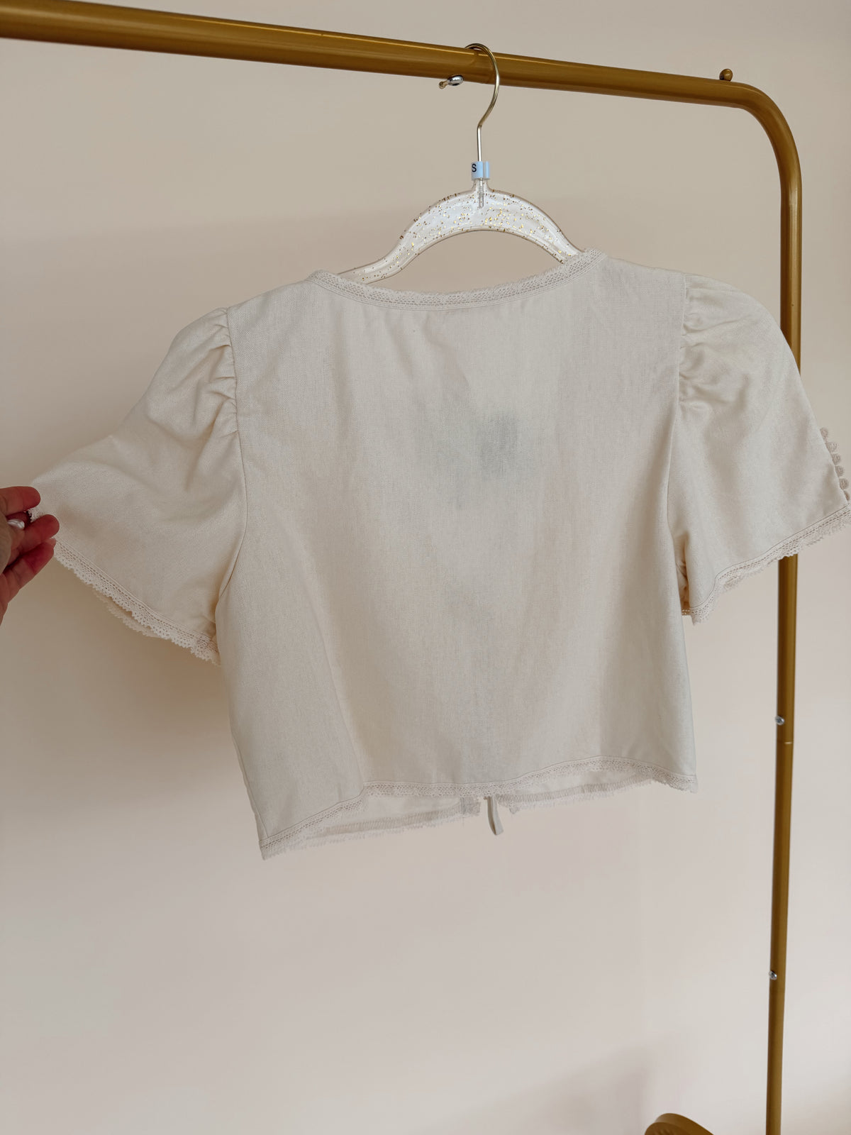 Front Lace Detail Cardi - 2 Colors
