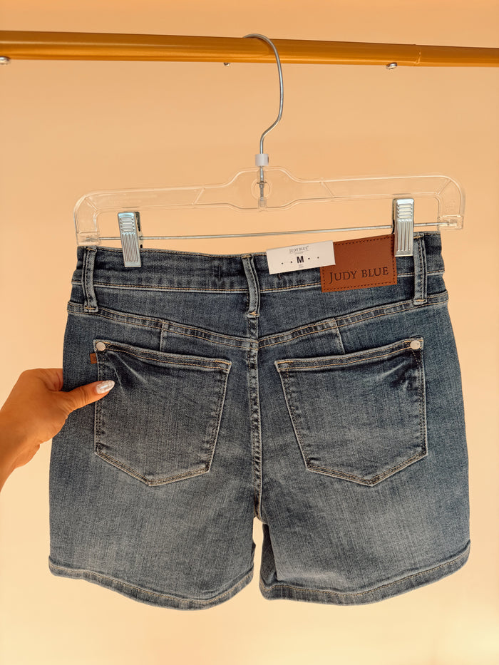 Tummy Control Mid Length Shorts