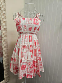 Seashell Dress in Pink