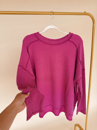 Curvy Long Sleeve Stripe Shirt- 3 Colors!