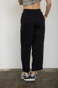 Elastic Waist Casual Pant