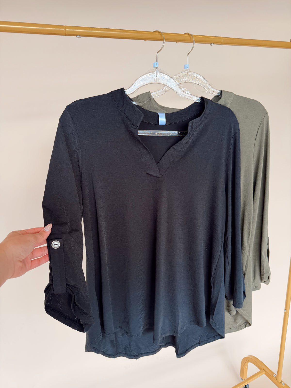 The Lizzy Top - 2 Colors!