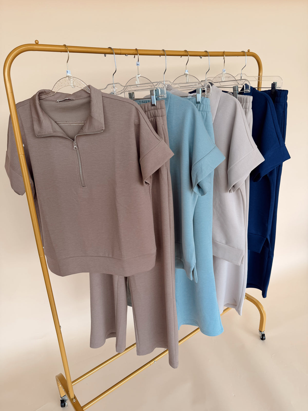 Scuba Half Zip Set - 4 Colors!