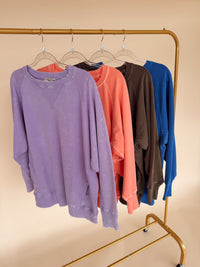 Pigment Dyed SS with Pockets - 4 Colors!
