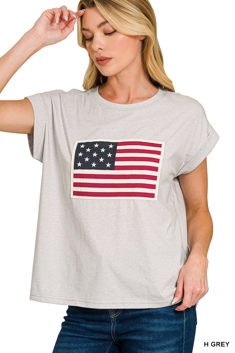 USA Flag Tee - 4 Colors!