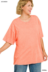 Curvy Light Weight Tee- 8 Colors!