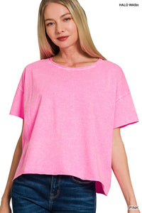 Mineral Wash Tee - 6 Colors!