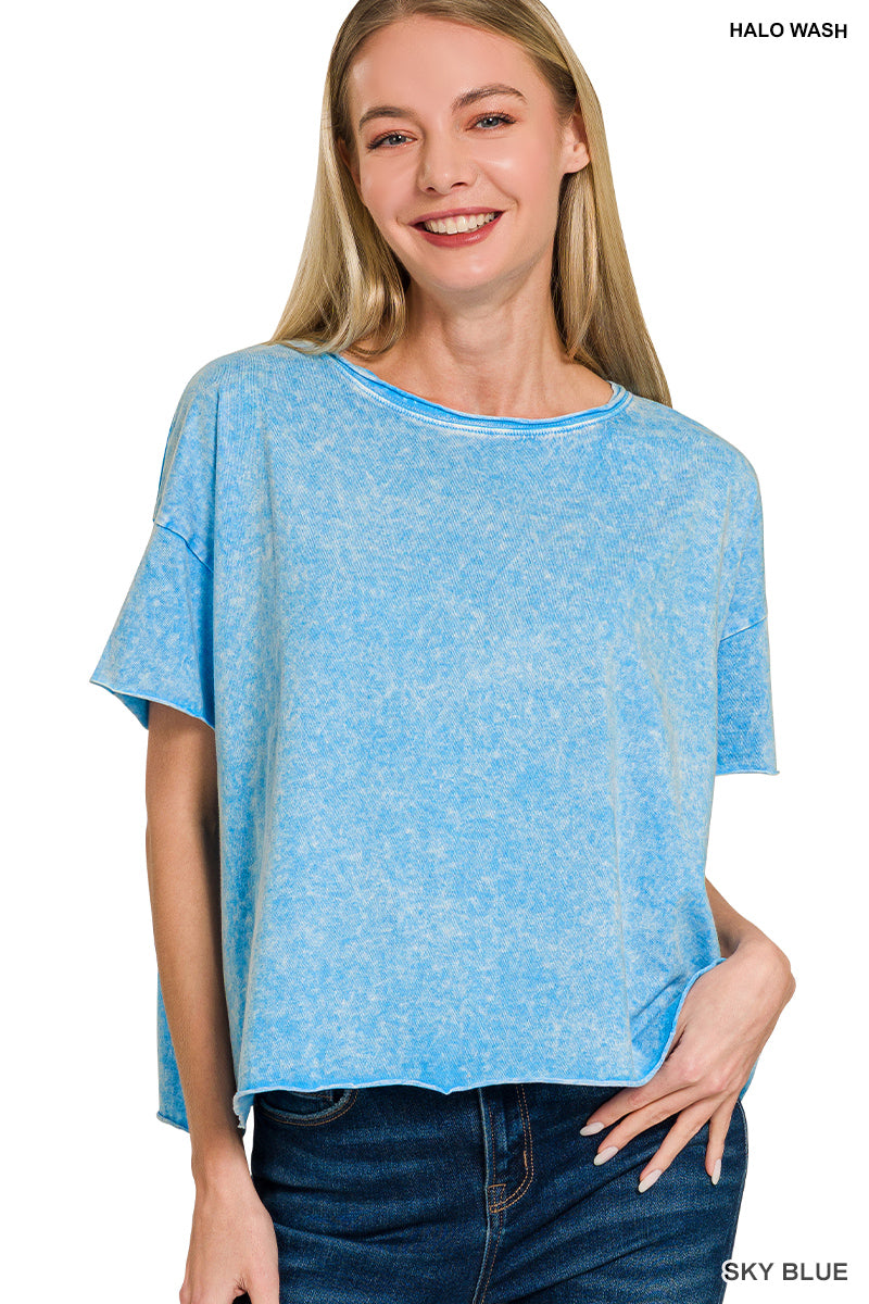 Mineral Wash Tee - 6 Colors!