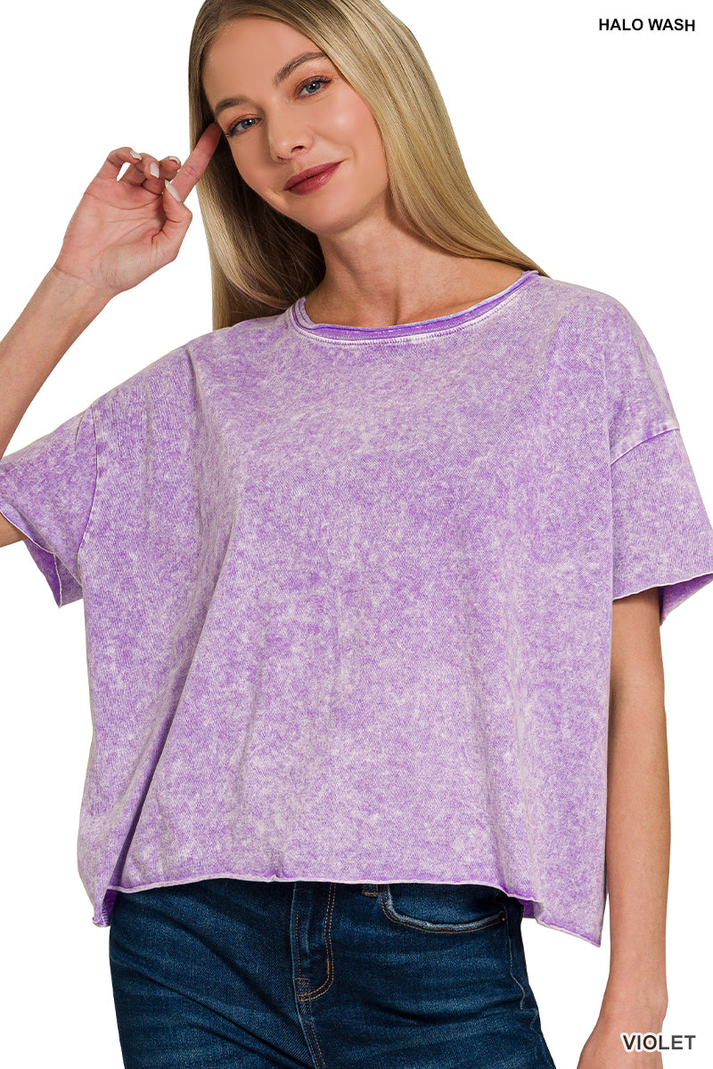 Mineral Wash Tee - 6 Colors!