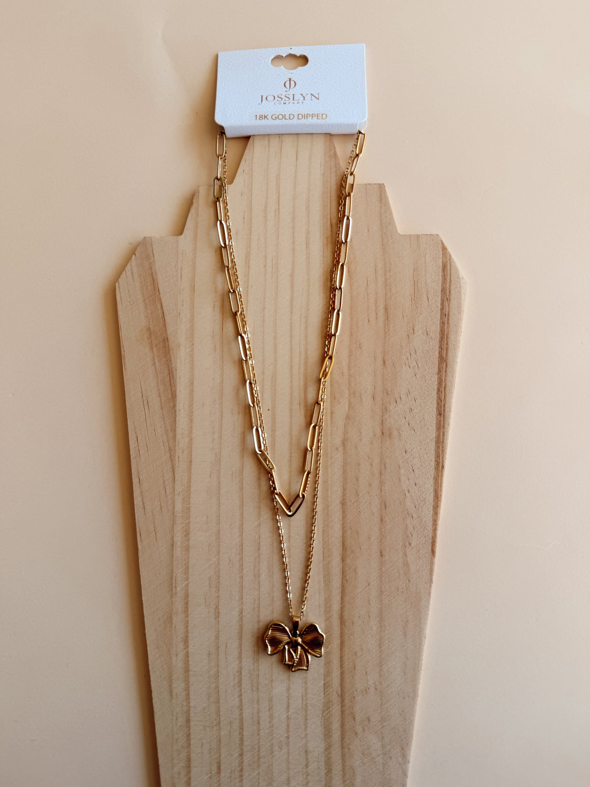 18K SS TF Bow Gold